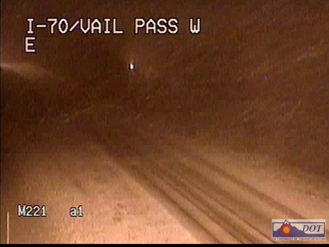 Vail Pass Colorado snowy