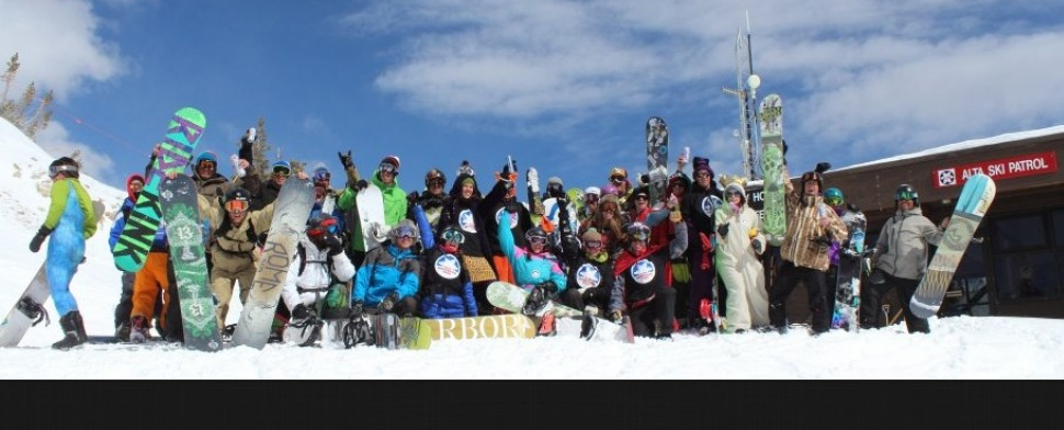 The Alta Snowboard Team