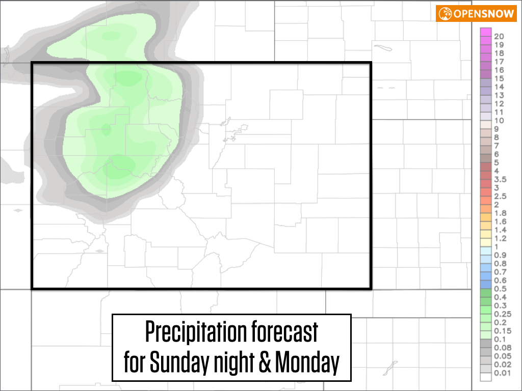 colorado weather snow forecast ski report